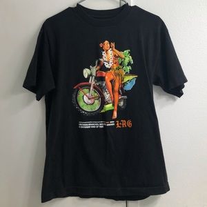 COPY - Medium Black LRG Hawaiian Girl T-Shirt